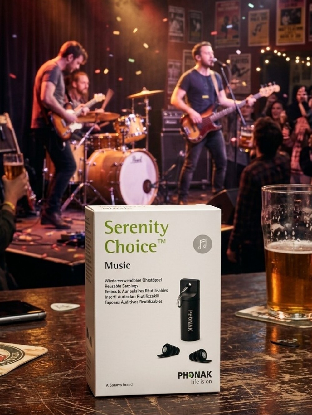 Phonak Serenity Choice Music Earplugs